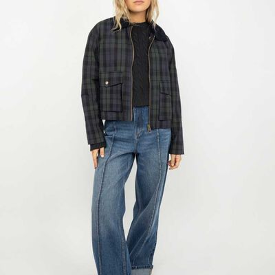 Chaqueta T&aacute;rtan Mujer Icono