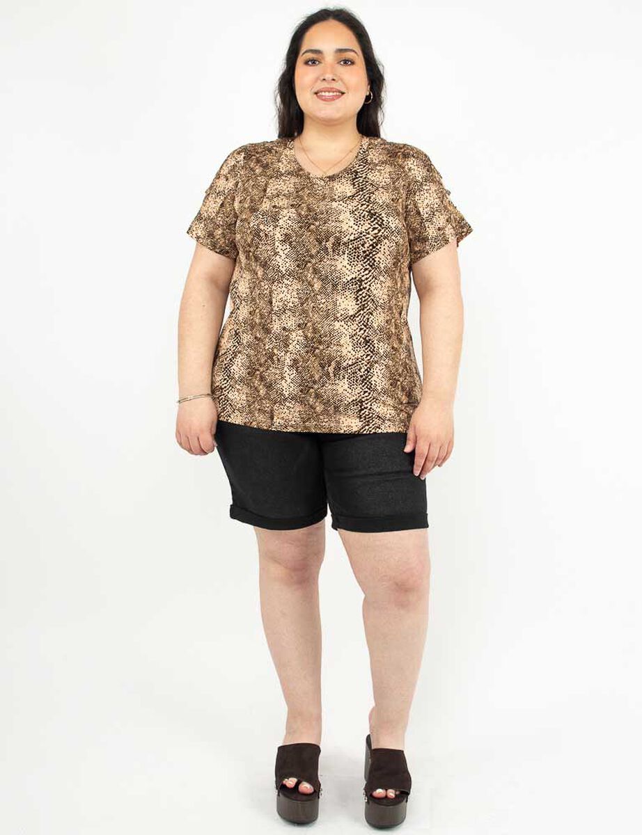Polera Manga Corta Mujer Extralindas