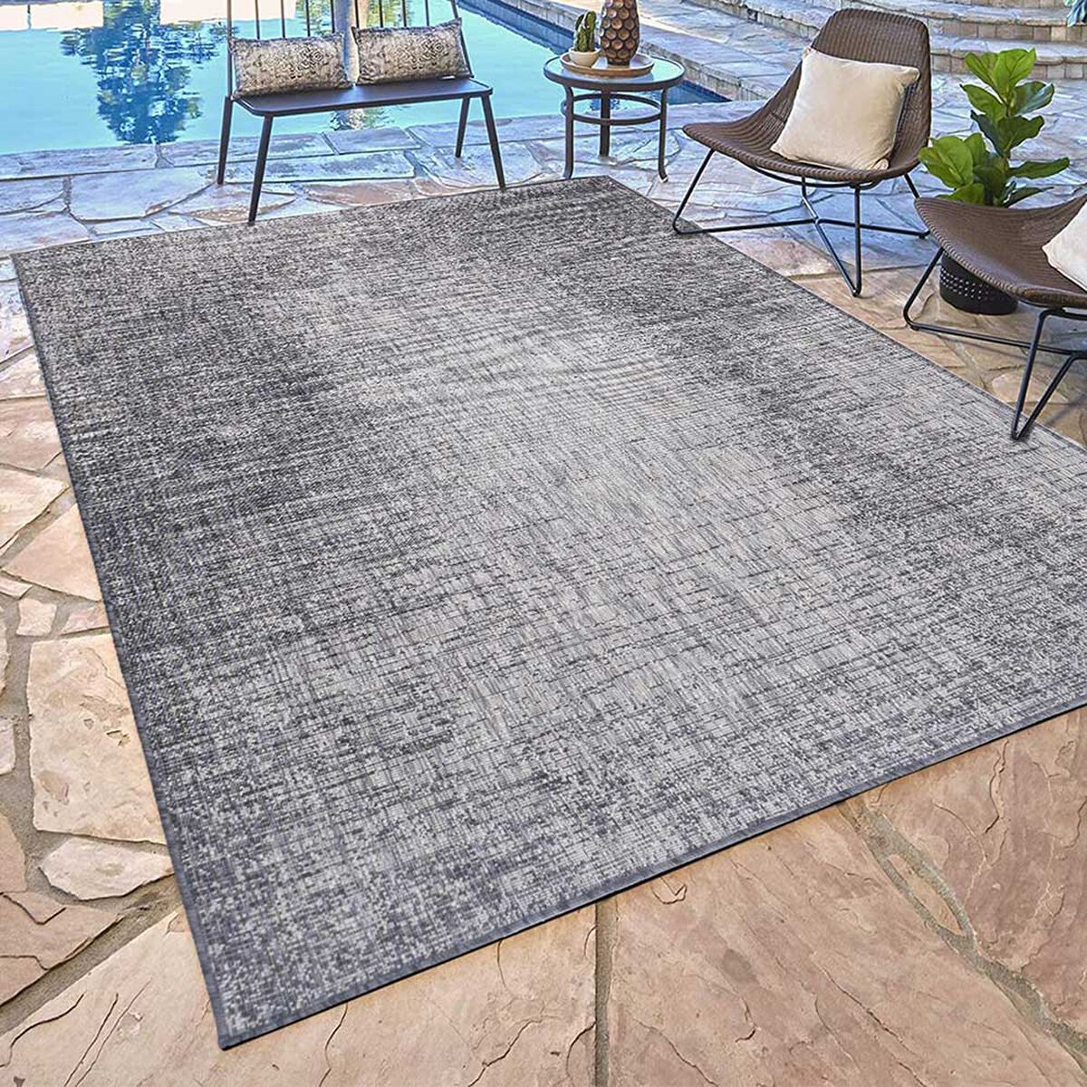 Alfombra Modalfo Terraza Gris 160 x 230 cm