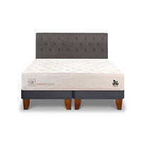 Cama Europea CIC Base Dividida King Cocopedic