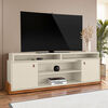 Rack TV Vekkahome Montana 65" Pulgadas Blanco