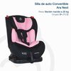 Silla de Auto Bebe Convertible Ara Next Rosa Bebesit