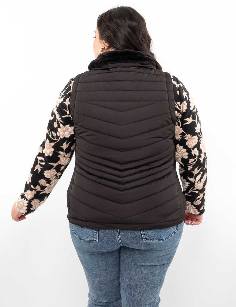 Parka Larga Sin Mangas Mujer Extralindas