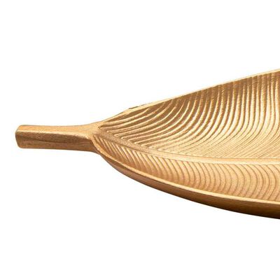 Imagen 2 del producto Bandeja Decorativa Madera Vgo Rectangular 59 x 21 cm Dorado