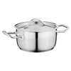 Batería de Ollas  Berghoff Acero Inoxidable Plateado 12 Piezas