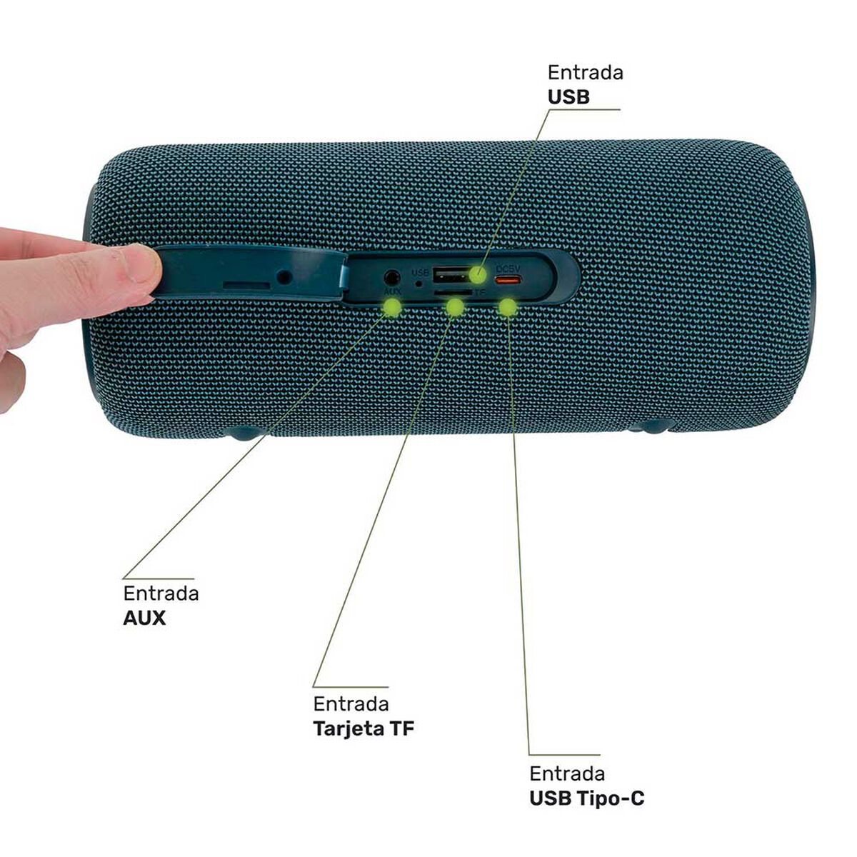 Parlante Bluetooth Lhotse Journey Azul