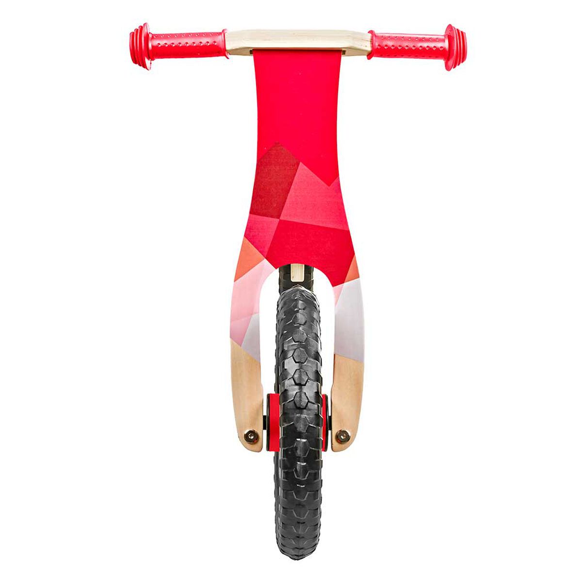 Bicicleta de Madera Balance Rojo Bebeglo