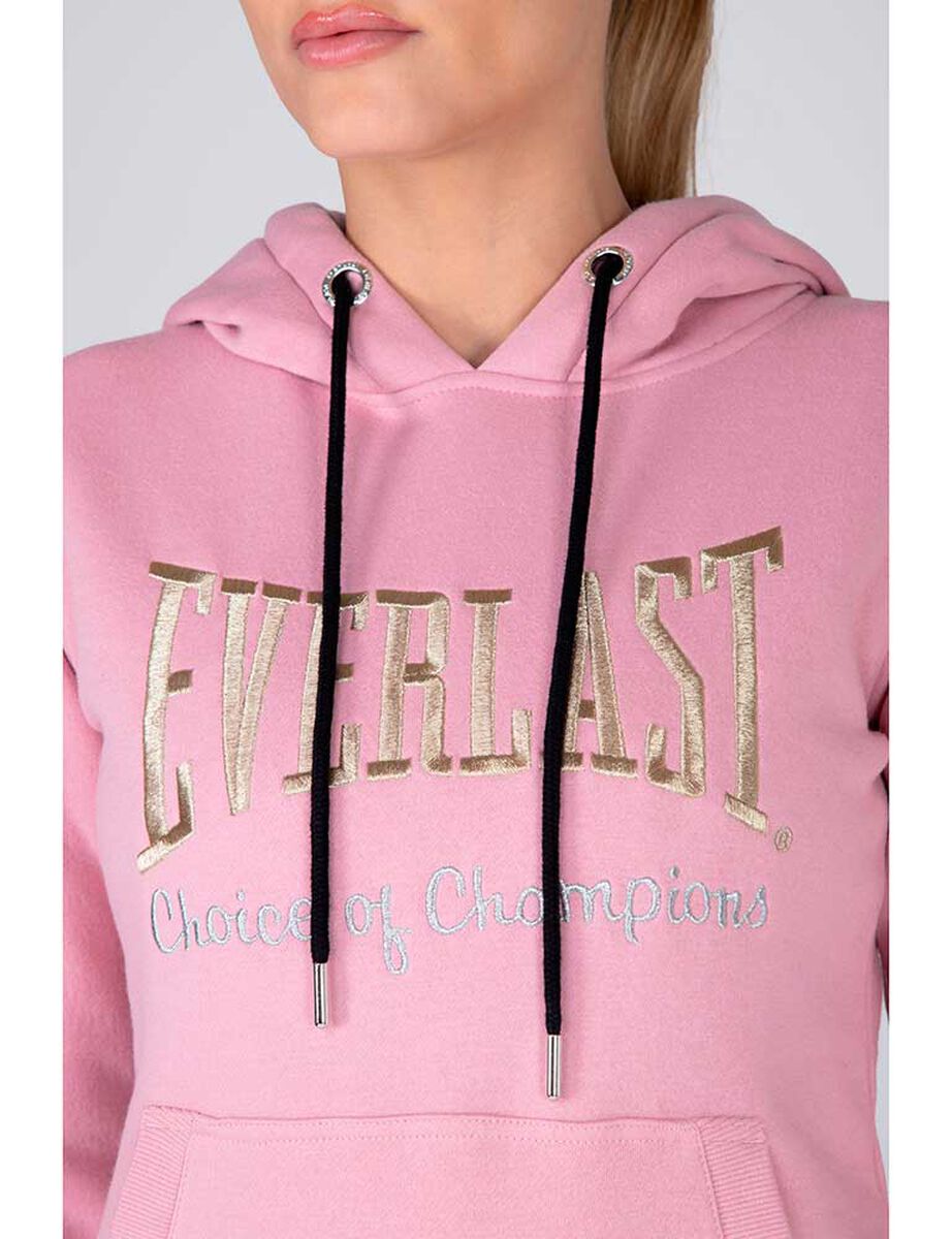 Poleron Hood Deportivo Mujer Everlast
