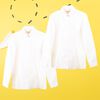Pack 2 Blusas Escolar Niña Talla 10/12  Crescendo