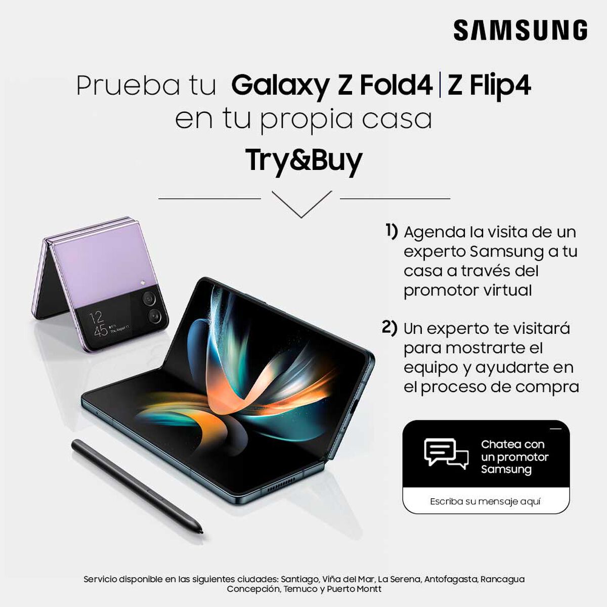 Celular Samsung Galaxy Z Flip4 5G 256GB Gray Liberado