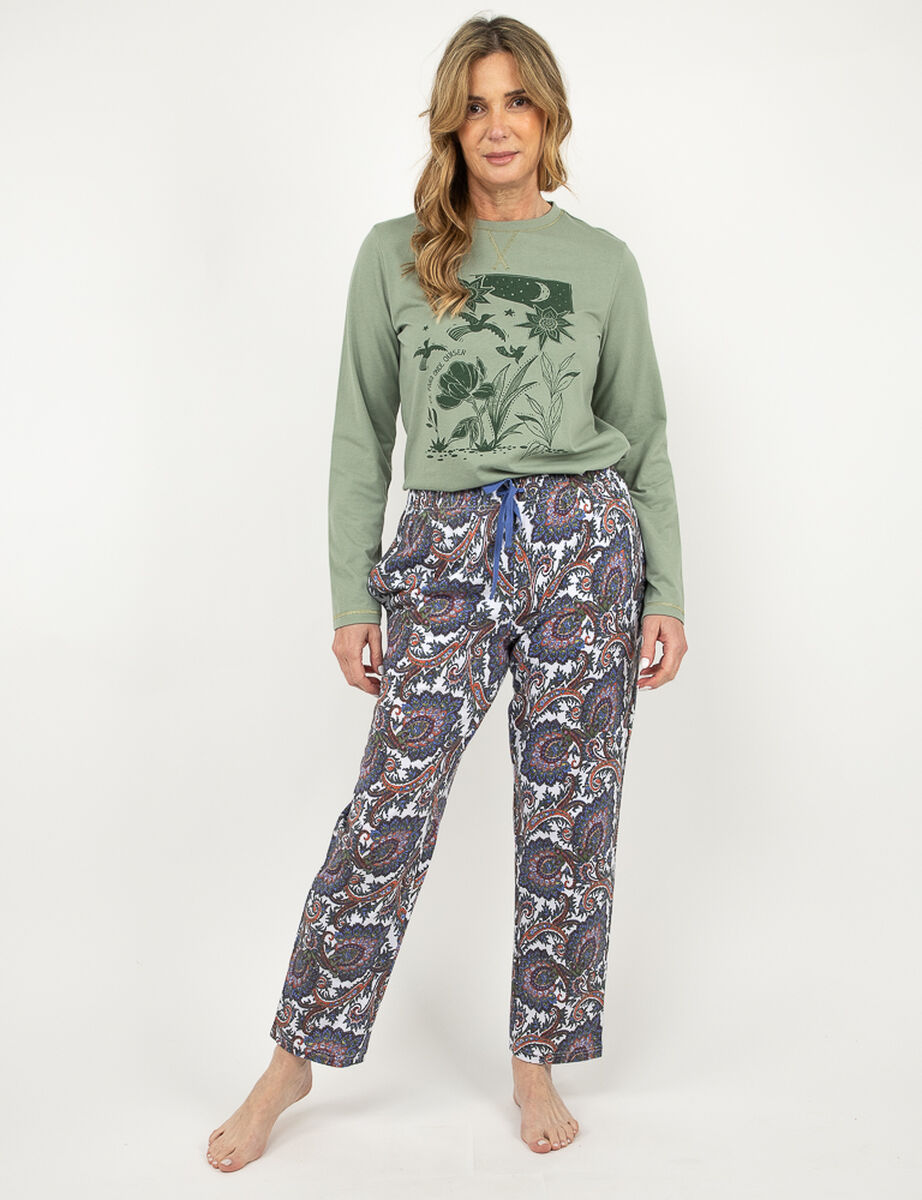 Pantalón Pijama Mujer Portman Club