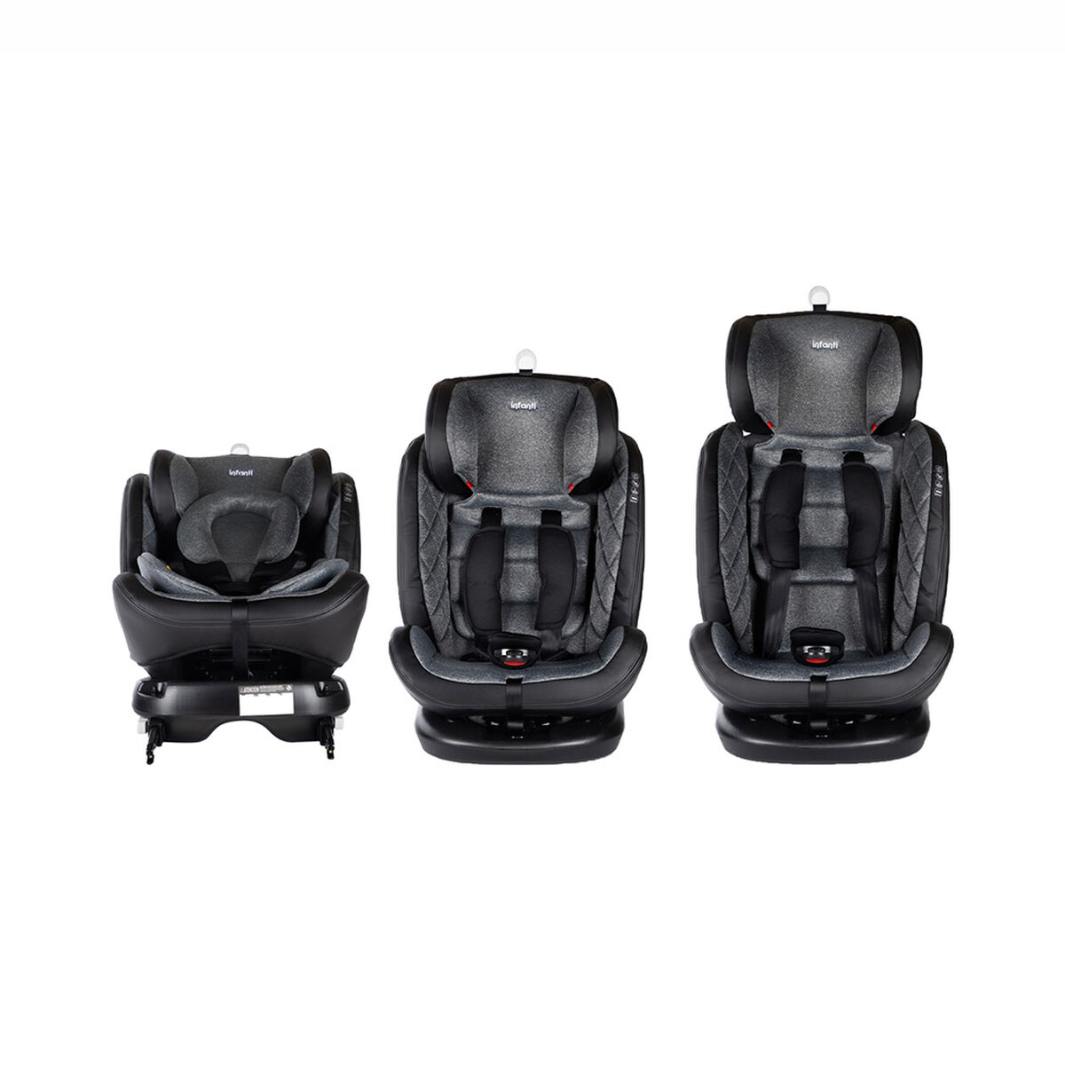 Silla de Auto Convertible I-Giro 360  Dark Grey