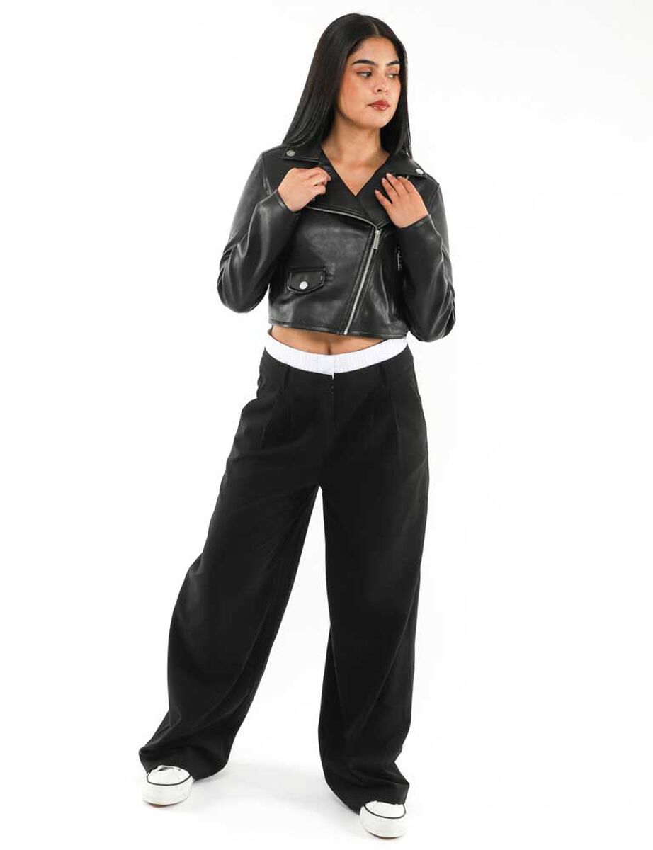 Chaqueta Biker Mujer Icono