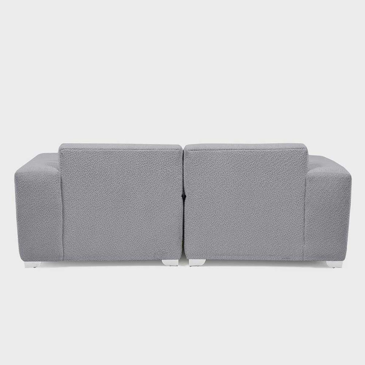 Sofá Mons Cala 2 Cuerpos Boucle Gris