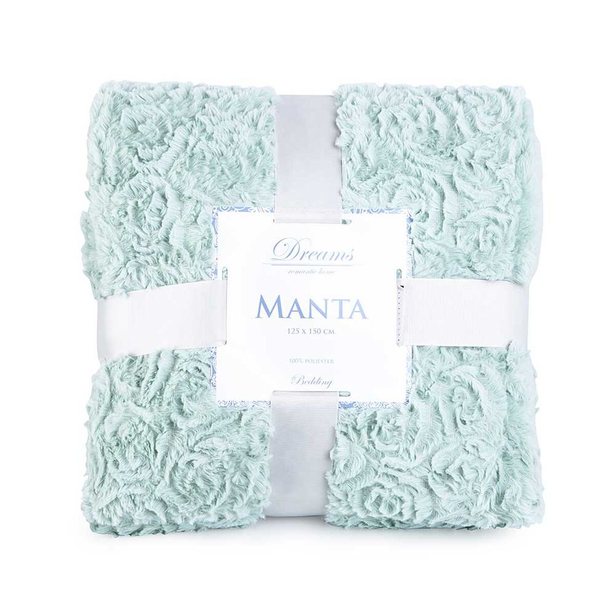 Manta Plush Dreams Liso Menta