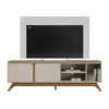 Rack TV Di Poretti Design Istambul Hasta 70" Caf&eacute; Claro