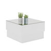 Mesa de Centro Rodler Espejo Blanco