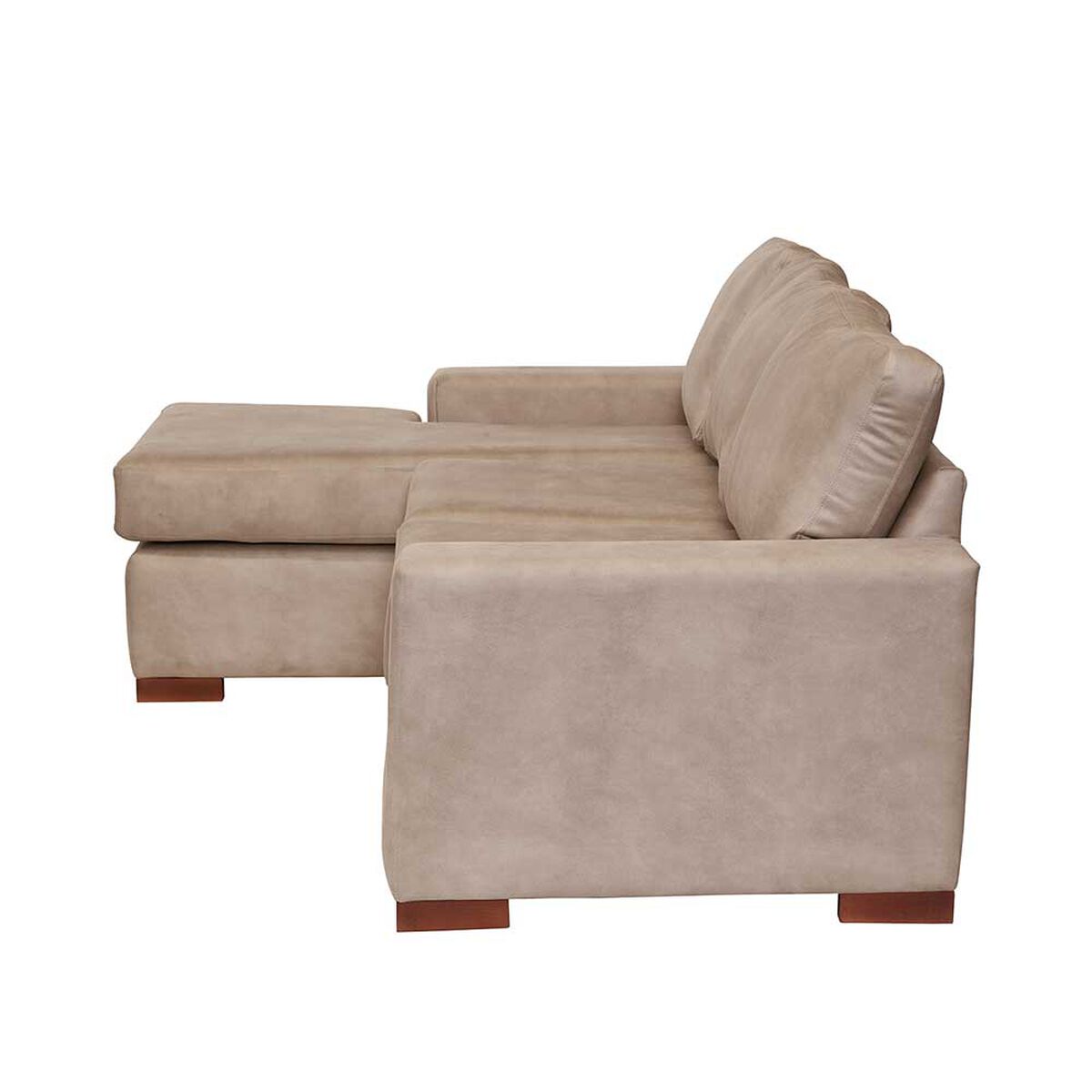 Sofá Seccional Izquierdo Latam Home Livorno 3 Cuerpos Beige
