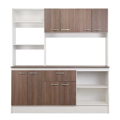 Imagen 1 del producto Mueble de Cocina CIC Julieta Nogal Africano Blanco 1 Cajón