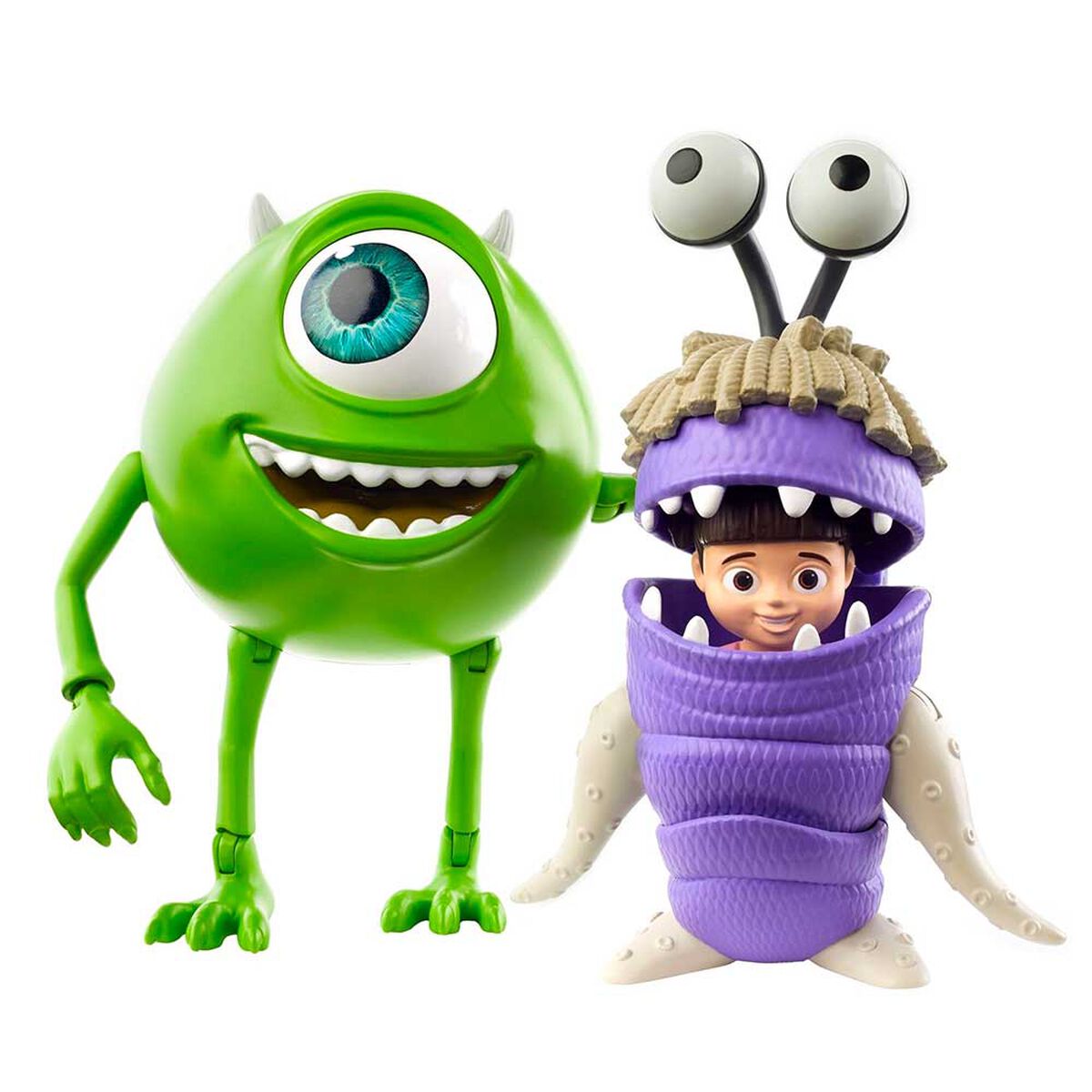 Figura Monsters Inc. Mike W. y Boo Disney Pixar
