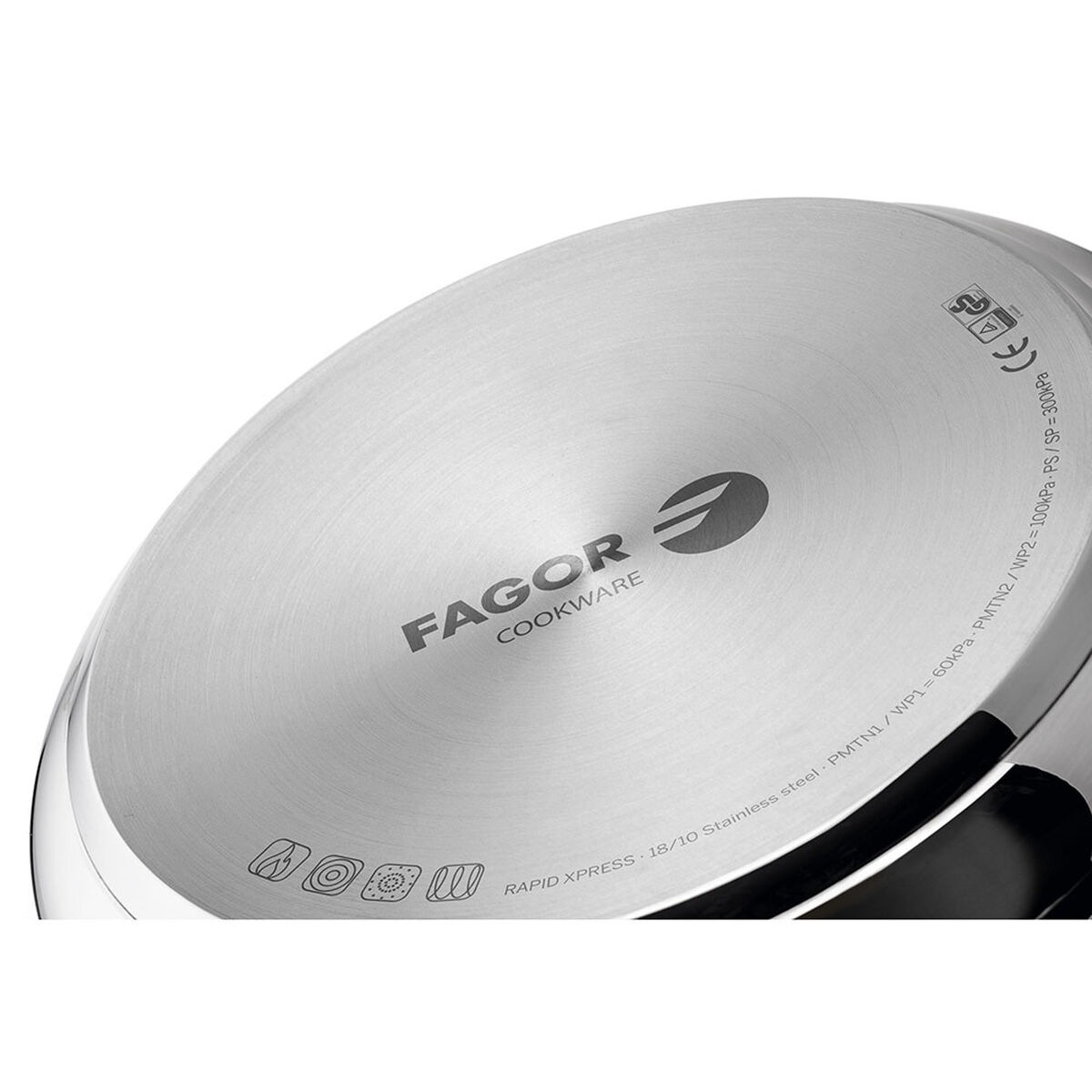 Olla a Presión Acero Inoxidable Fagor Rapid Xpress 8 Lts.