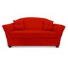 Sof&aacute; Elegant Detail Oregon  3 Cuerpos Tela Rojo