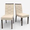 Juego de Comedor Jdo & Design Isabella Beige 4 Sillas 
