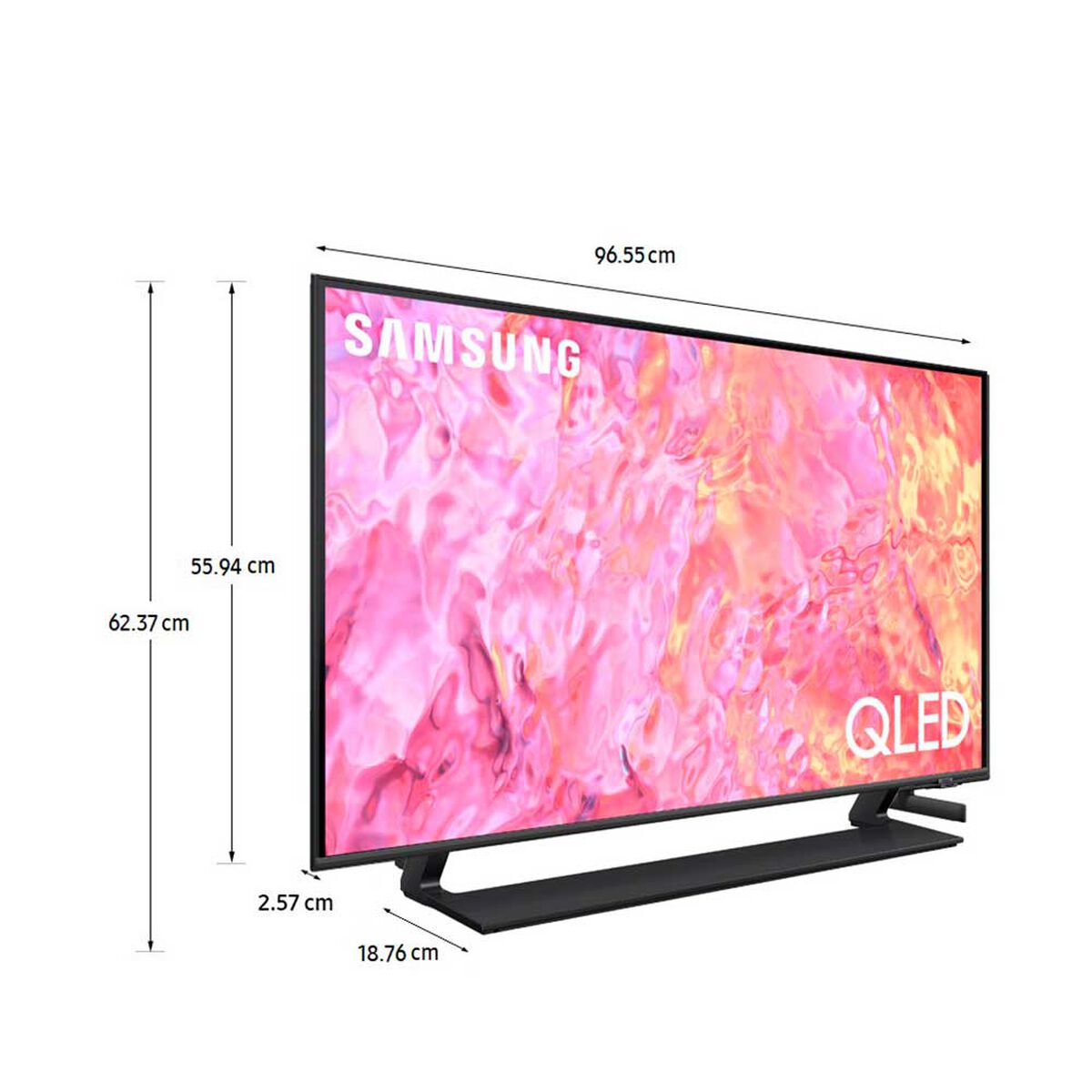 QLED 43" Samsung Q65C Smart TV 4K 2023
