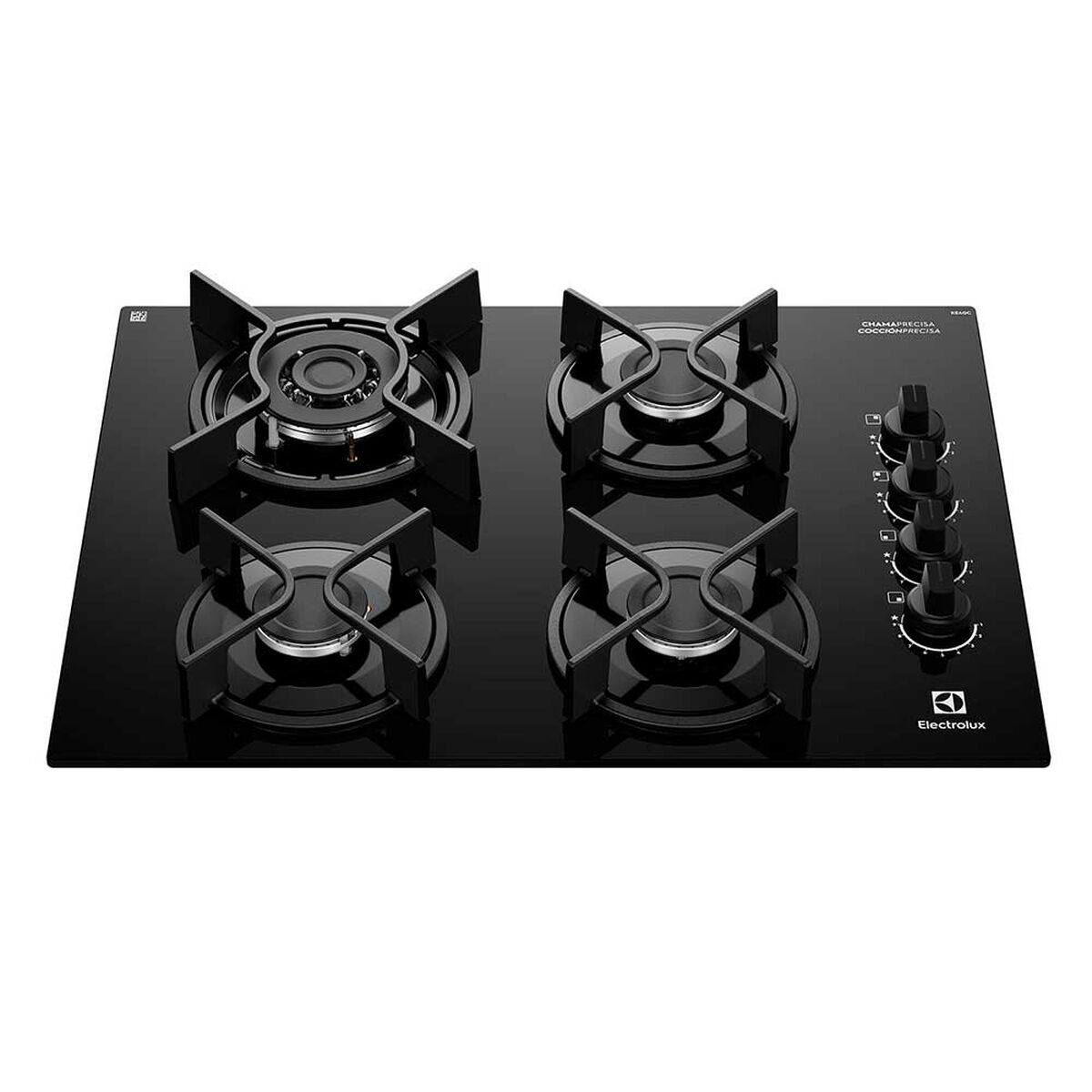 Encimera a Gas Electrolux 4 Quemadores KE4GC