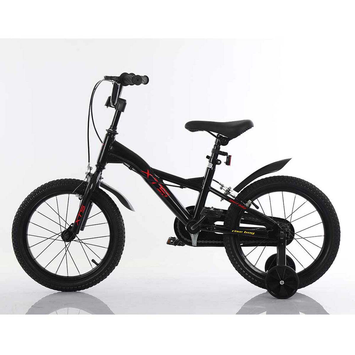 Bicicleta Infantil Niño XTS Aro 16 Negra