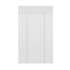 Combo Closet Tuhome 6 Puertas + M&oacute;dulo Superior Dreams Blanco