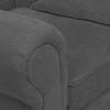 Sofá Elegant Detail Marsella 3 Cuerpos Tela Gris