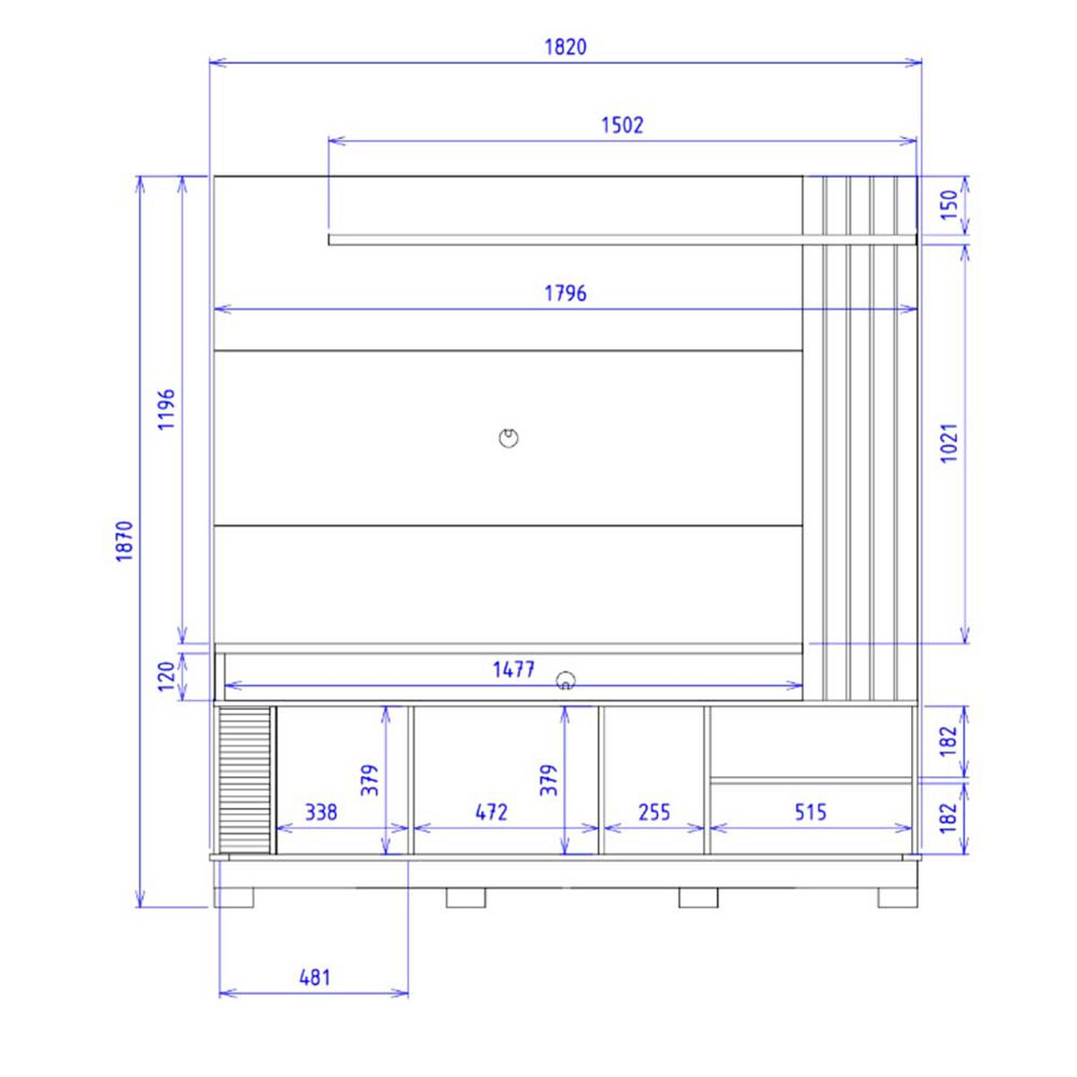 Home TV Onessta Jurere Home Café y Blanco