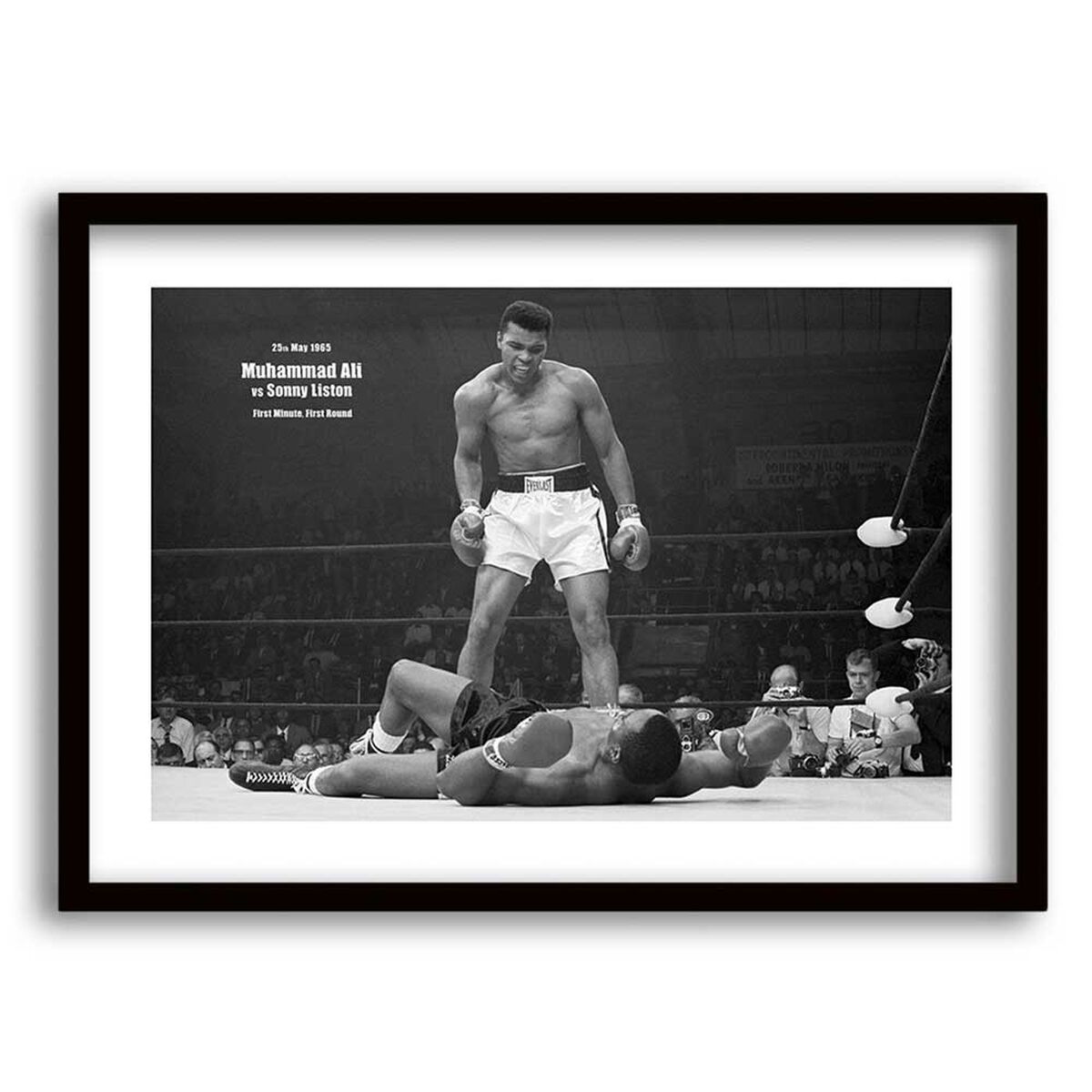 Cuadro Decorativo Retela Muhammad Ali 50 x 35 cm