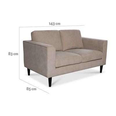 Imagen 2 del producto Sofá CIC Bristol 2 Cuerpos Arena