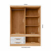 Closet Yardas Emilia 2 Puertas 3 Cajones Freij&oacute; Blanco