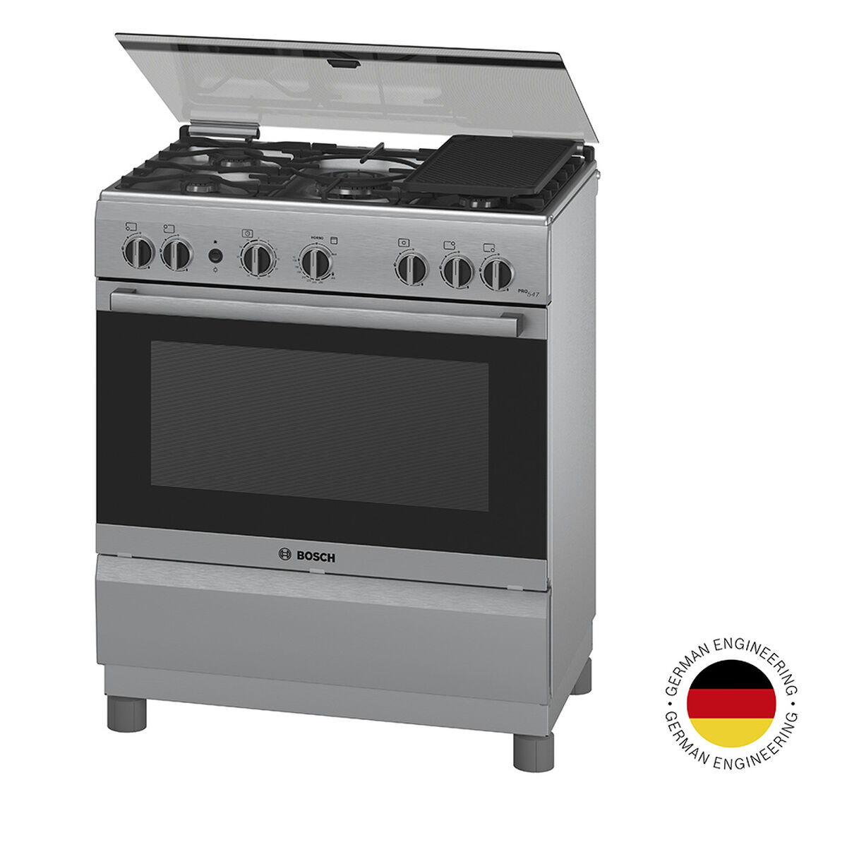 Cocina a Gas Bosch HSK44I25SE 5 Quemadores
