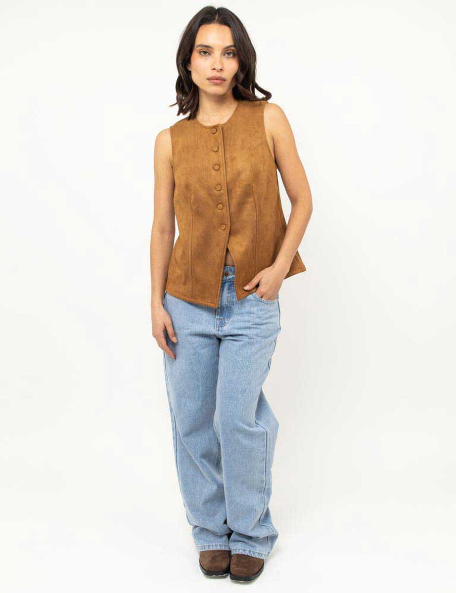 Blusa Sin Mangas Mujer Zibel
