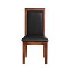 Juego de Comedor Latam Home Sevilla Girona 2 Sillas + 2 Bancas PU Negro