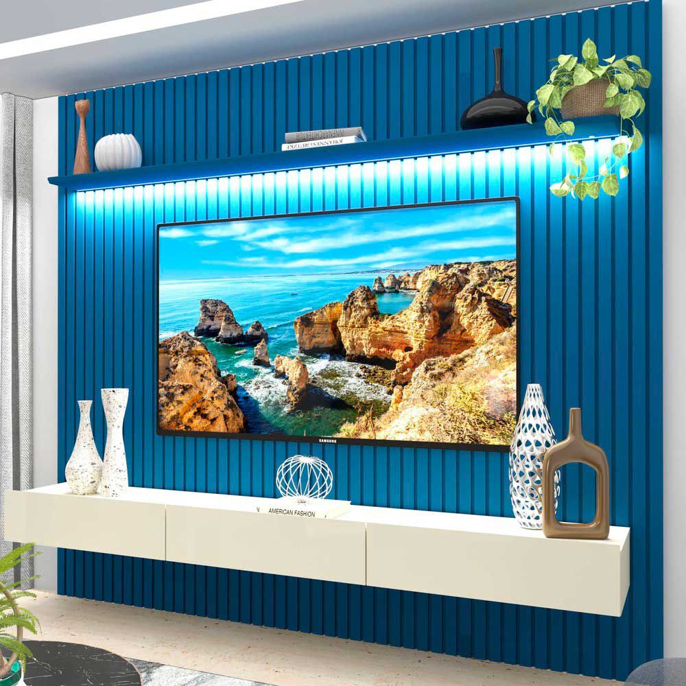 Home Decocasa Nobre hasta 85" Azul Off White