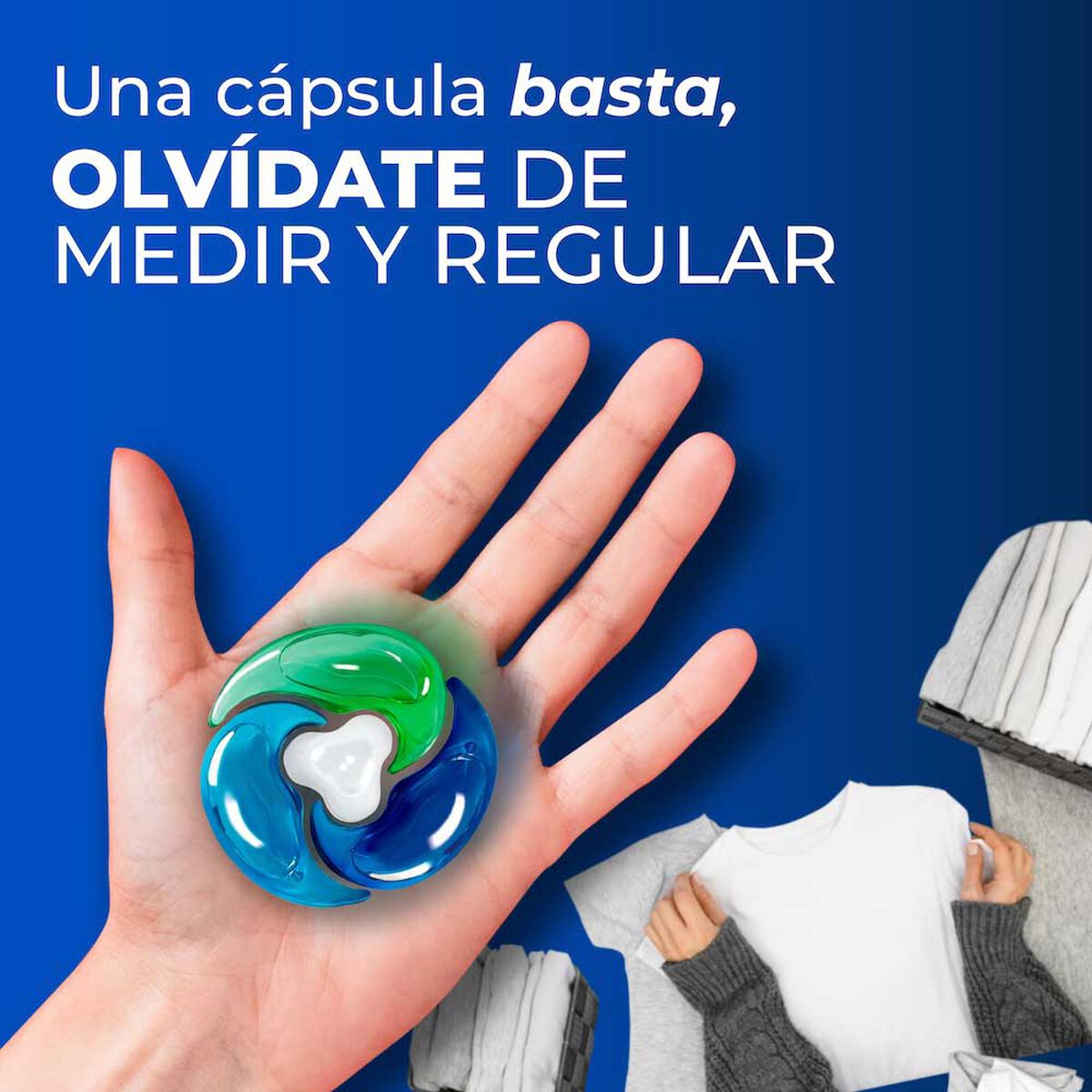 Detergente CleanX en 35 Capsulas