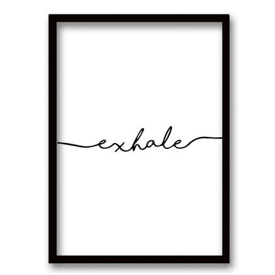 Cuadro Decorativo Retela Exhale 40 x 30 cm