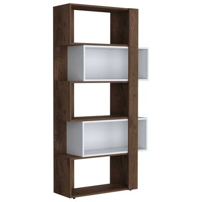 Imagen 1 del producto Biblioteca Tuhome Beijing 2 Modulos Mobiles Bellota Y Blanco