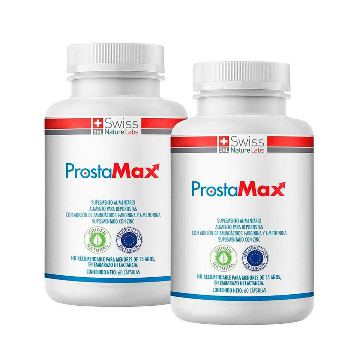 Prostamax Con Aminoacidos Bioactivos Y Minerales Dos Meses Swiss Nature Labs