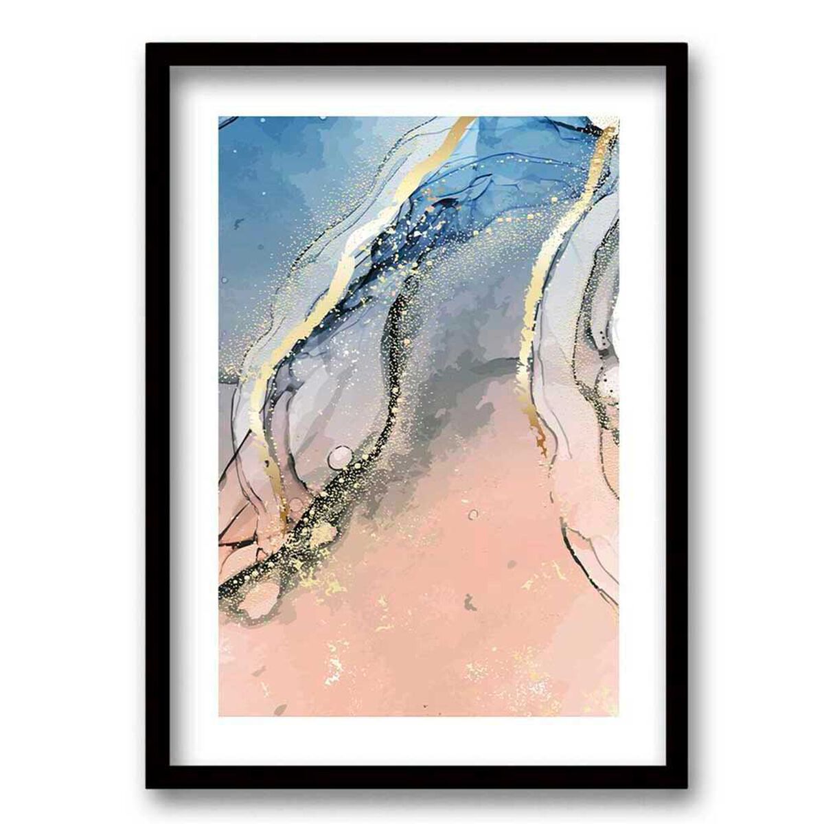 Cuadro Decorativo Retela Marmol Pink 70 x 50 cm