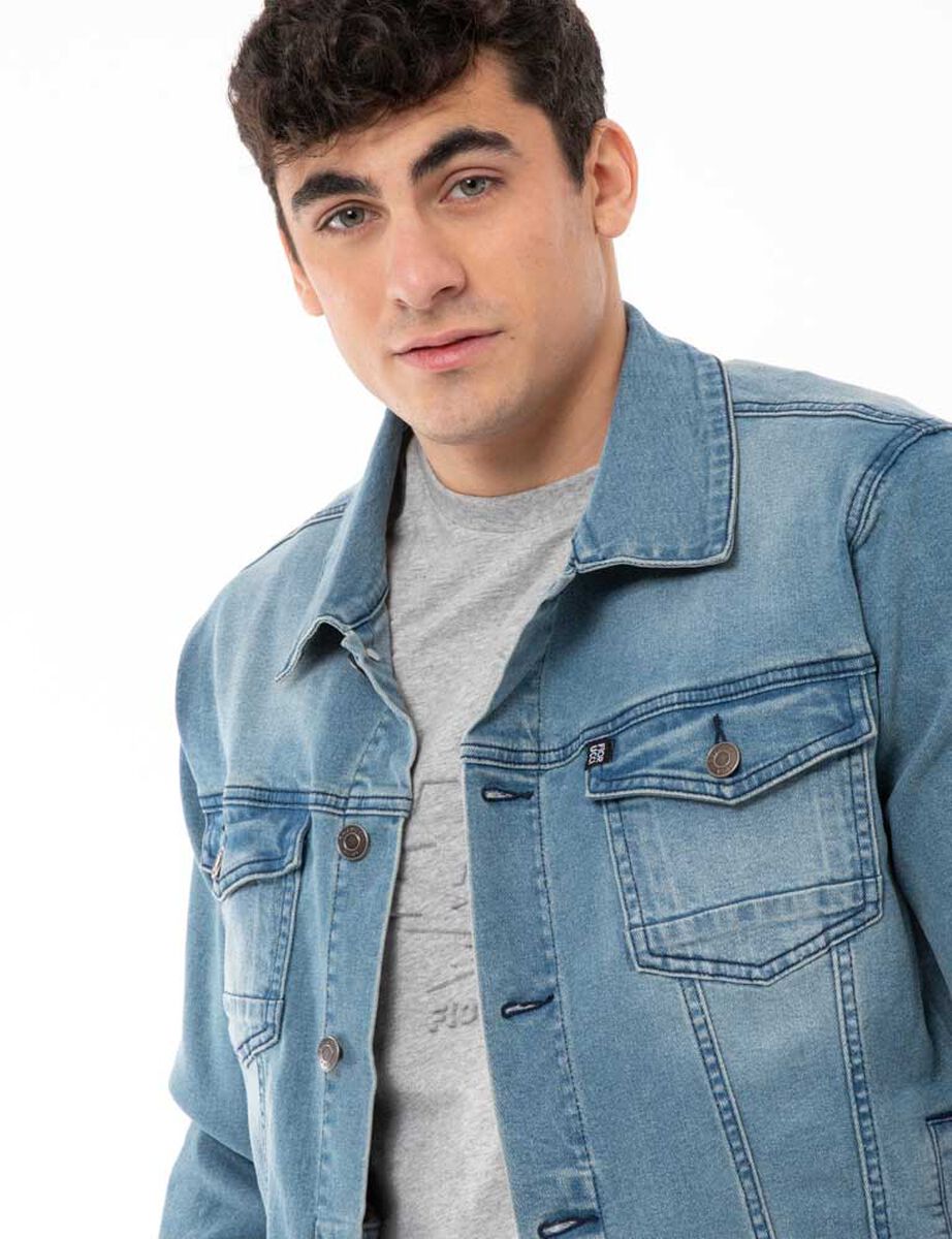 Chaqueta De Mezclilla Hombre Fiorucci