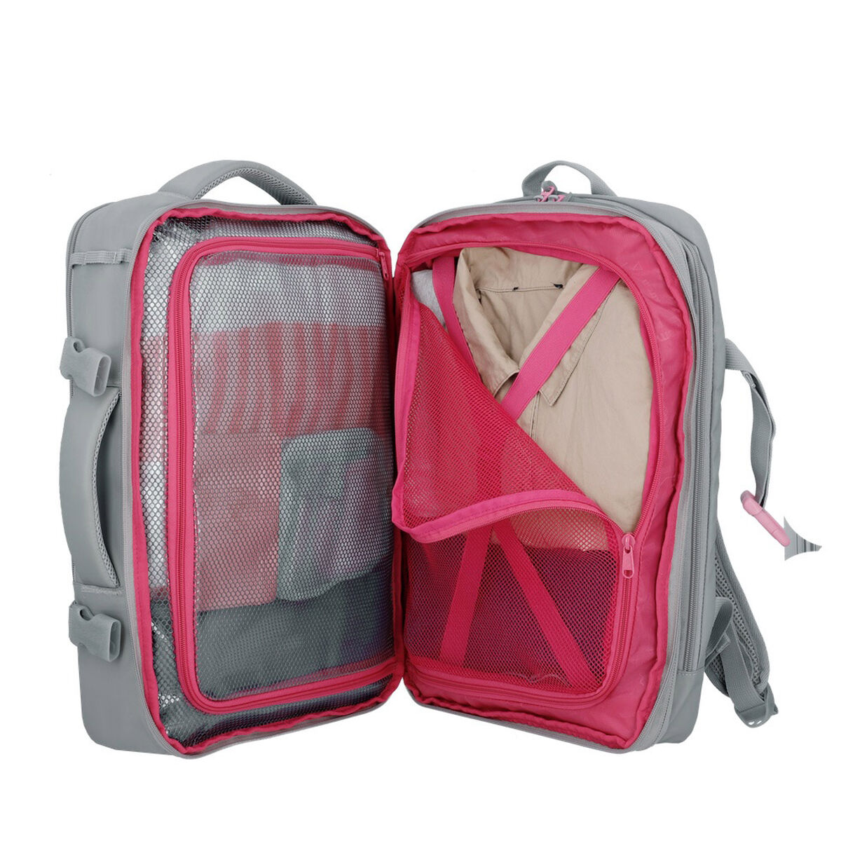 Mochila de Viaje Xtrem Discovery 2.0 6XT 35 L Gris