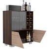 Rack TV Hasta 70" + Bar + Mesa de Centro TuHome Fraktal