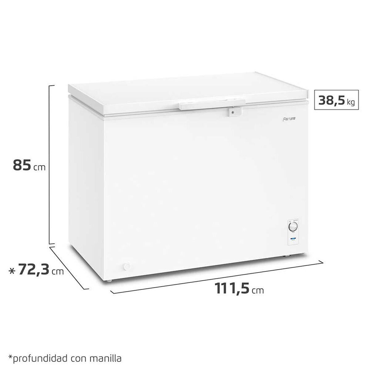 Freezer Horizontal Fensa Z300D 290 lts