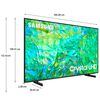 LED 85" Samsung Crystal Smart TV UHD 4K
